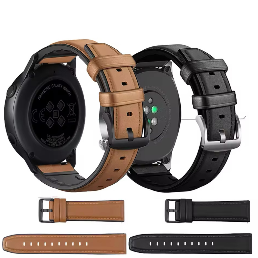 Tali Strap Jam Kulit Rubber Smartwatch Oase Horizon W1 / Oase VF1- KLT1 Strap Replacement