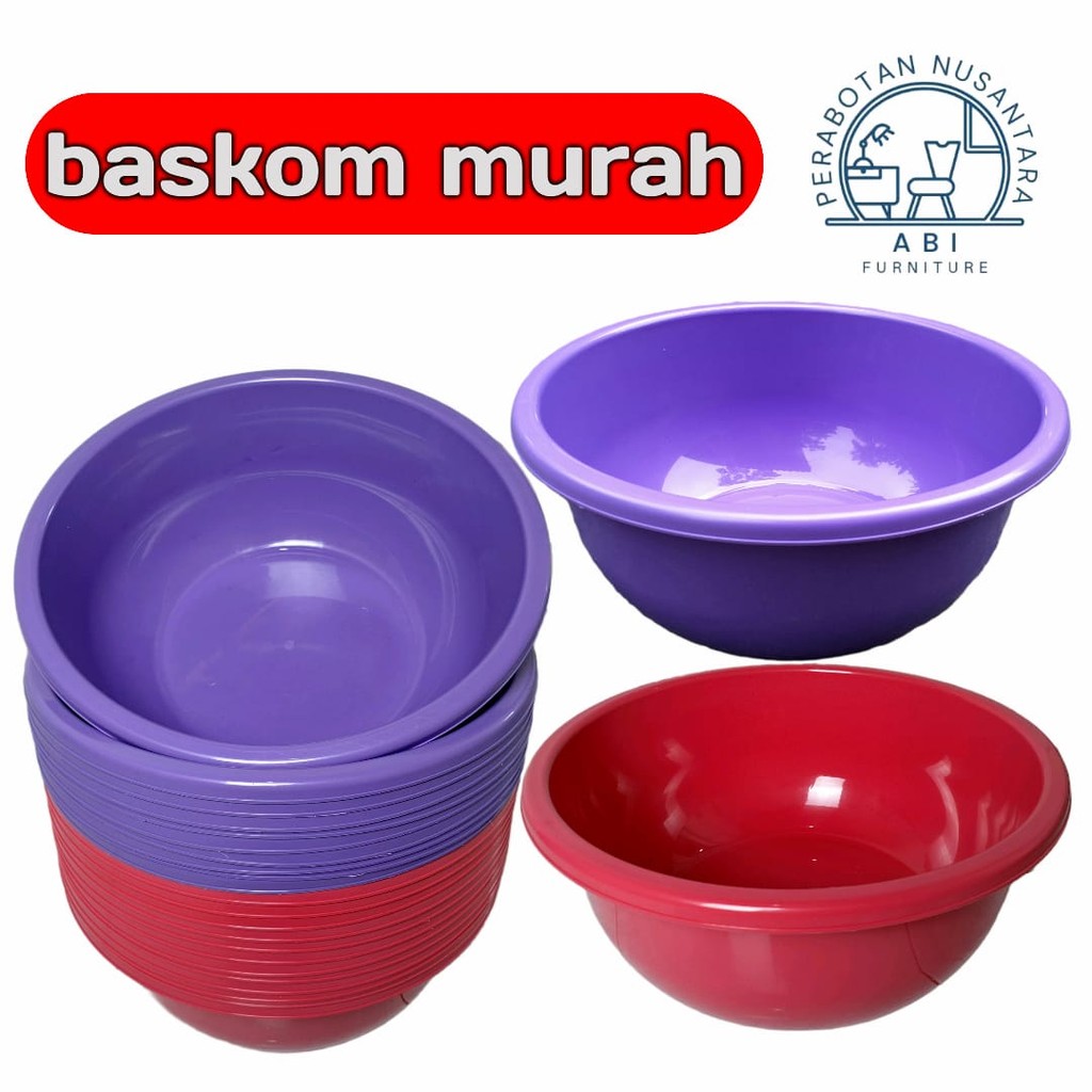 TERMURAH CUCI GUDANG RPM BASKOM PLASTIK / BASKOM SEBAGUNA JUMBO / BASKOM HAJATAN