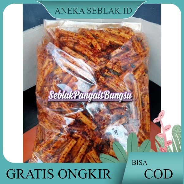 

Seblak pottato Pedas daun jeruk isi 1000gram/1kg