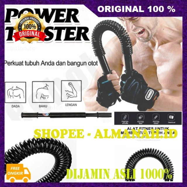 [BISA COD] Power Twister 20kg Alat Olahraga Fitness Latihan Otot Alat Fitnes Rumahan Alat Pembentuk 