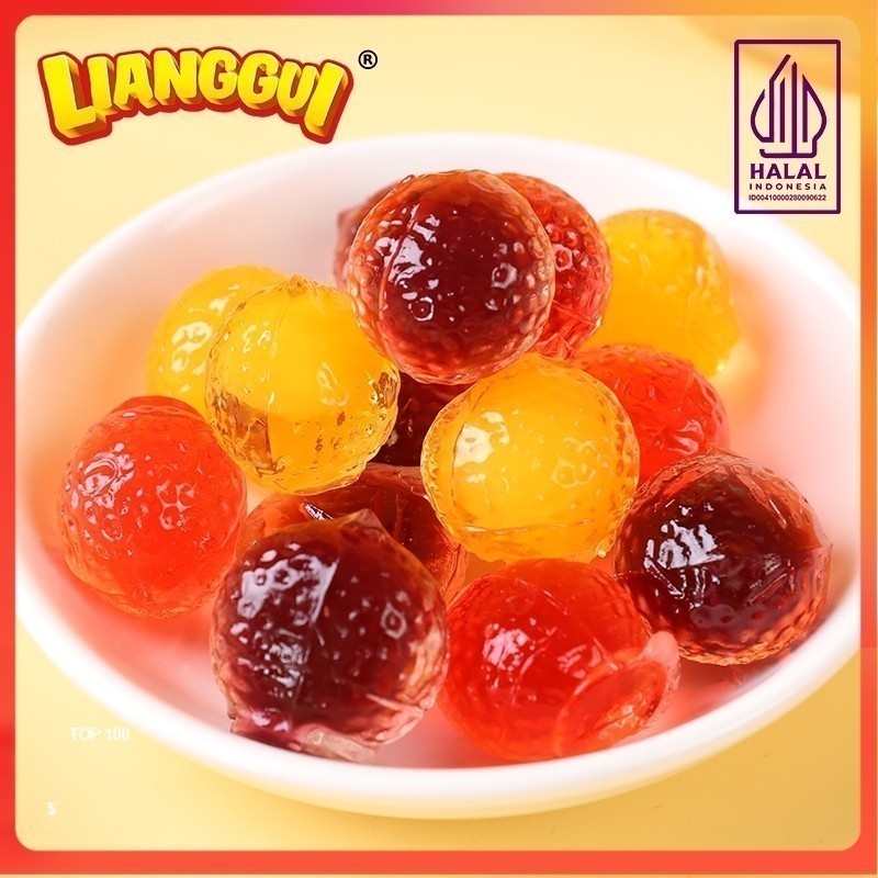 

[Barang terlaris] LIANGGUI PERMEN LUNAK VIRAL ANEKA RASA BUAH Peeled Fudge 3 rasa (mangga, jeruk, strawberry) Jellybean fruity Permen jagung Manis manis Permen jelly Camilan kantor Camilan santai Pesta makanan Makanan halal Yang manis