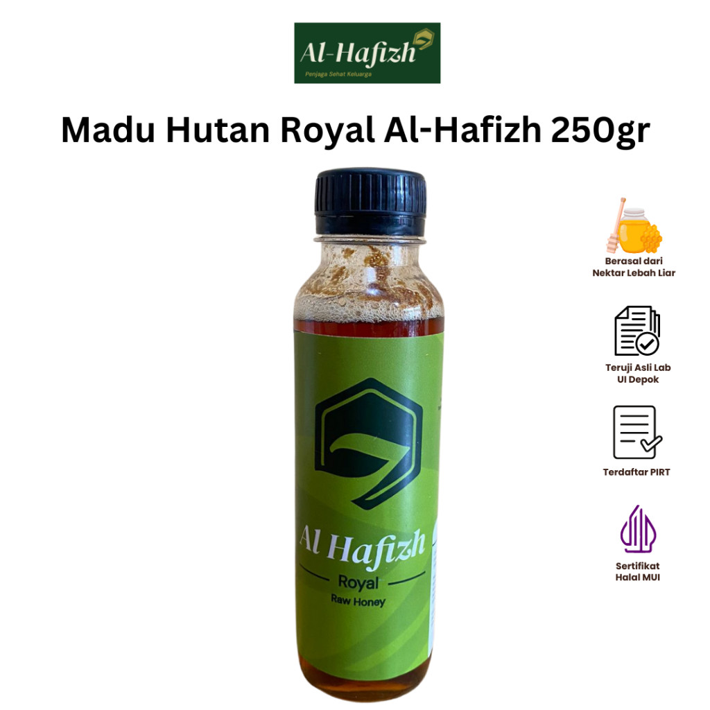 

Madu Hutan Murni Asli 100% Royal Al-Hafizh 250gr