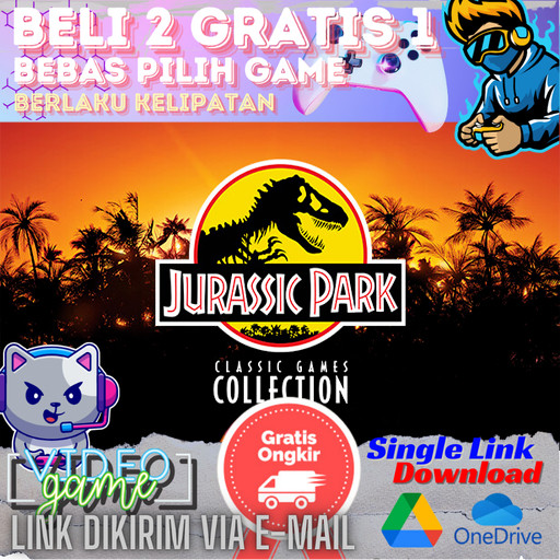 JURASSIC PARK CLASSIC GAMES COLLECTION Game PC dan Game Laptop