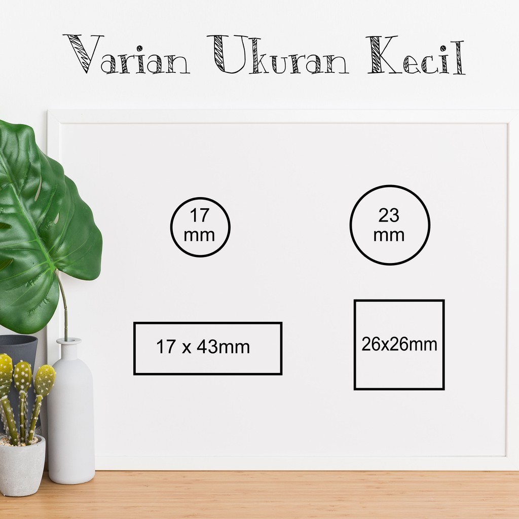 DESAIN Stempel logo, Stempel Nama, Stempel Custom
