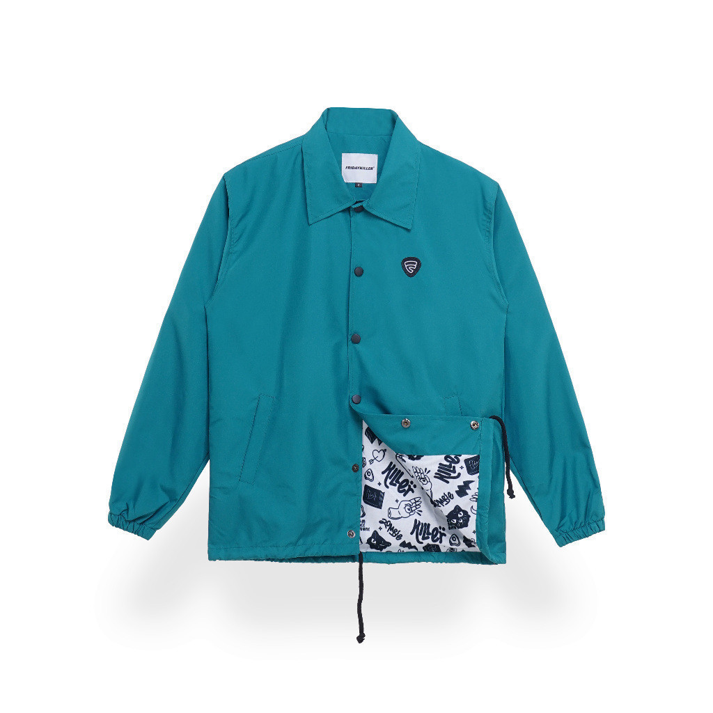 JACKET WINDBREAKER FRIDAY KILLER | OG PICK COACH TEAL