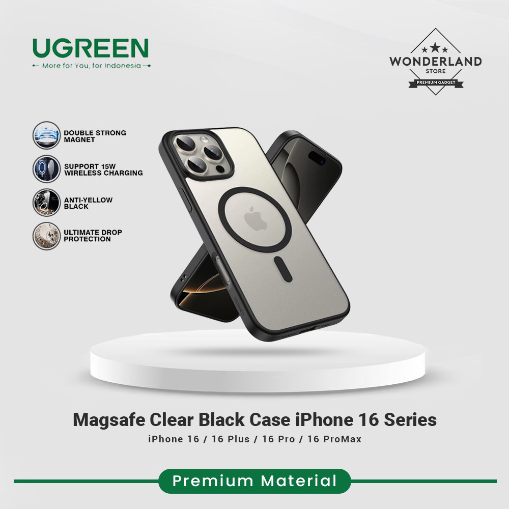 Ugreen Case Magsafe Magnetic Case for iPhone 16 16+ 16 Pro 16 ProMax 16 Series - Wonderland Store Su