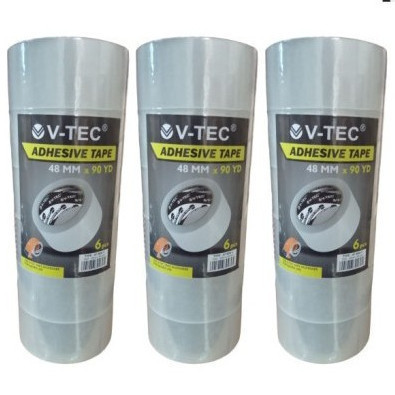 

V-TEC ADHESIVE TAPE 48 MM X 90 YD LAKBAN BENING