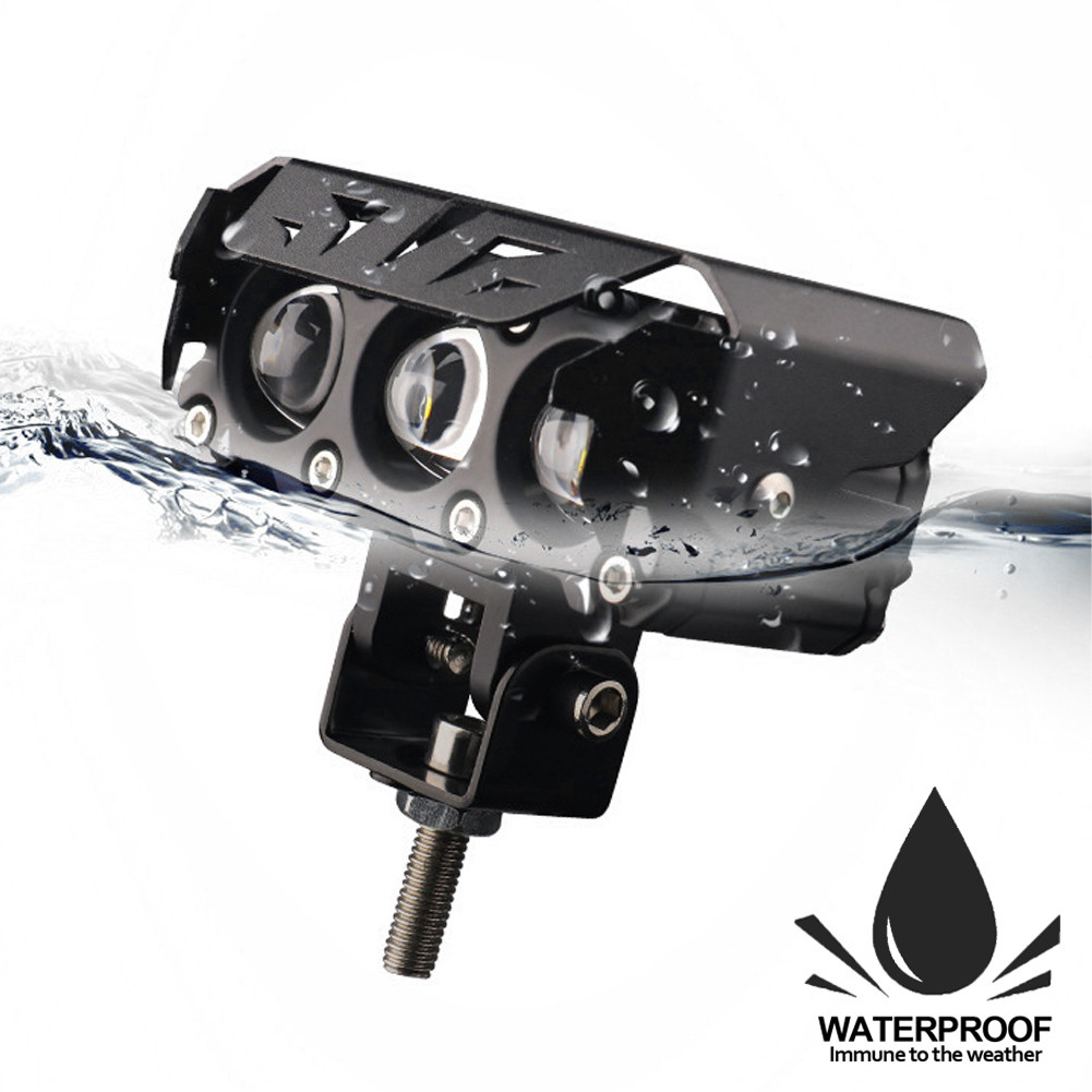 PROMO Lampu LED Tembak Sorot Laser 3 Mata LED SQL 3 Mata HiLo Projie 35W