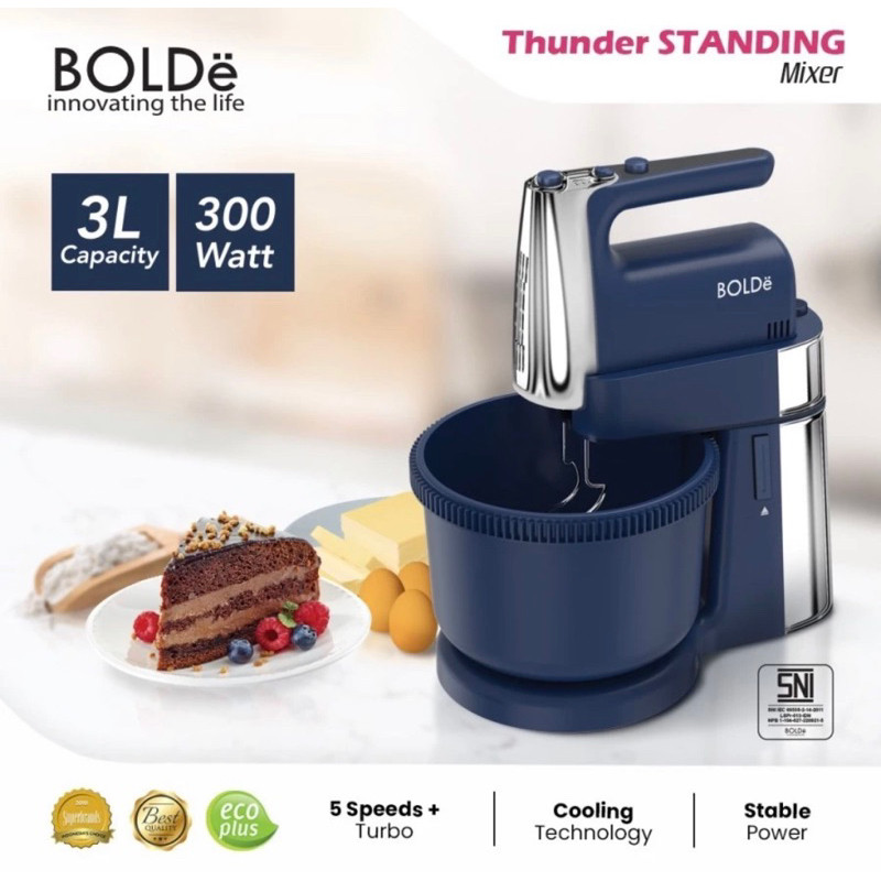 Bolde Thunder Standing Mixer 3L - Stand Mixer Bolde