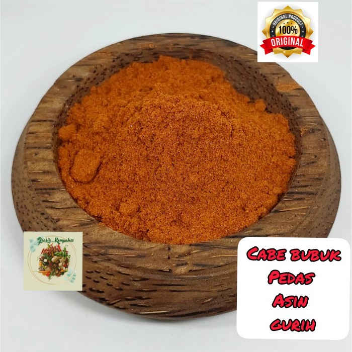 

[BEST]Promo Cabe Bubuk Pedas Asin Gurih / Cabe Snack / Cabe Bubuk Makaroni 500gr