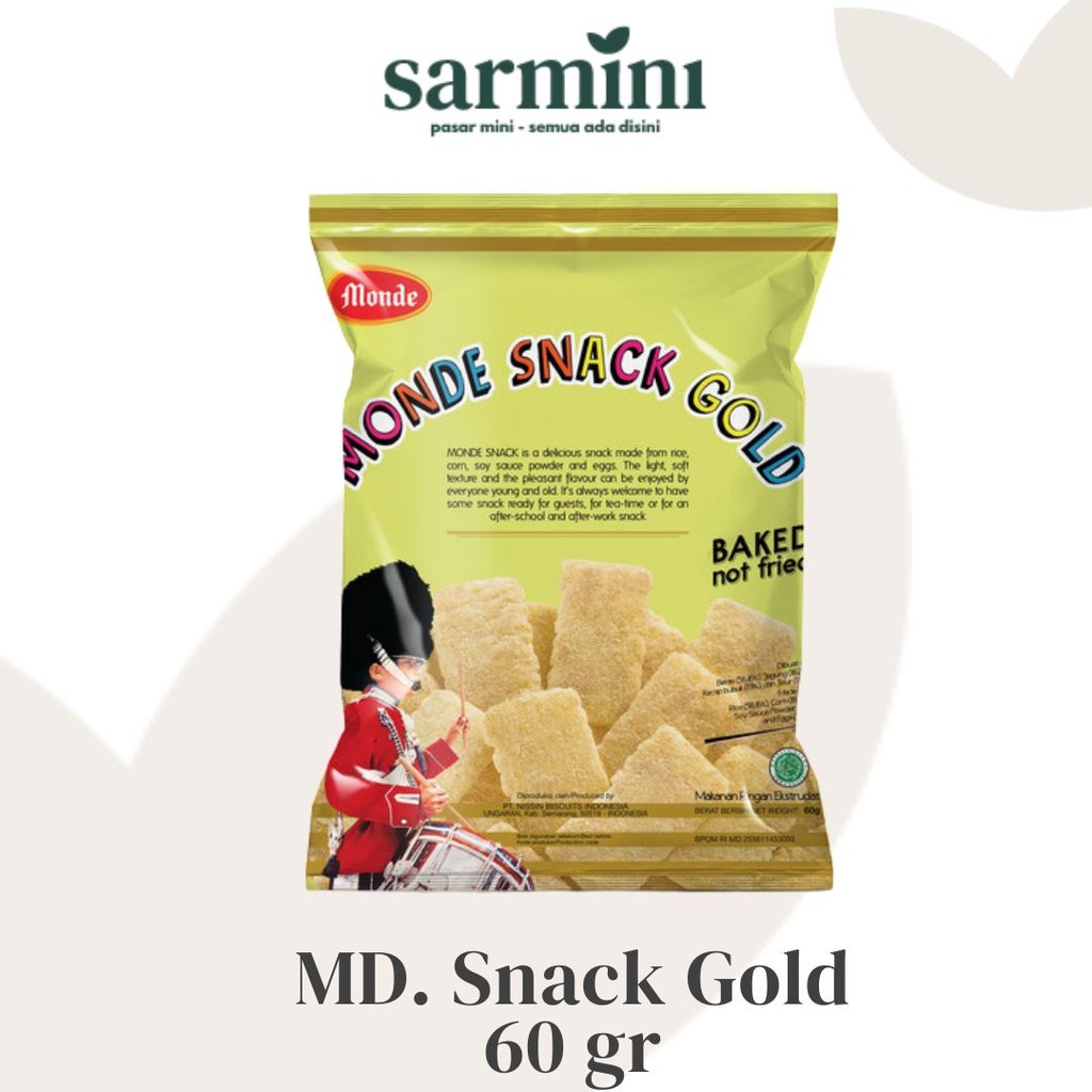 

Monde Serena Snack Gold 50gr