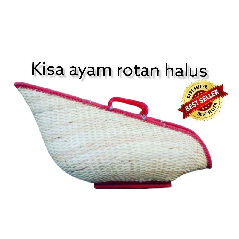 HU87Y TAS AYAM ROTAN  KERANJANG AYAM  KISA AYAM BANGKOK ROTAN KISO AYAM ROTAN TAS AYAM JAGO KISO ROT