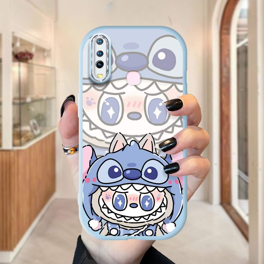 Casing Hp Untuk Vivo Y17 Y15 Y12 Y12I Y11 2019  Pink Blue Black Cassing Soft Phone Case Kesing Tahan