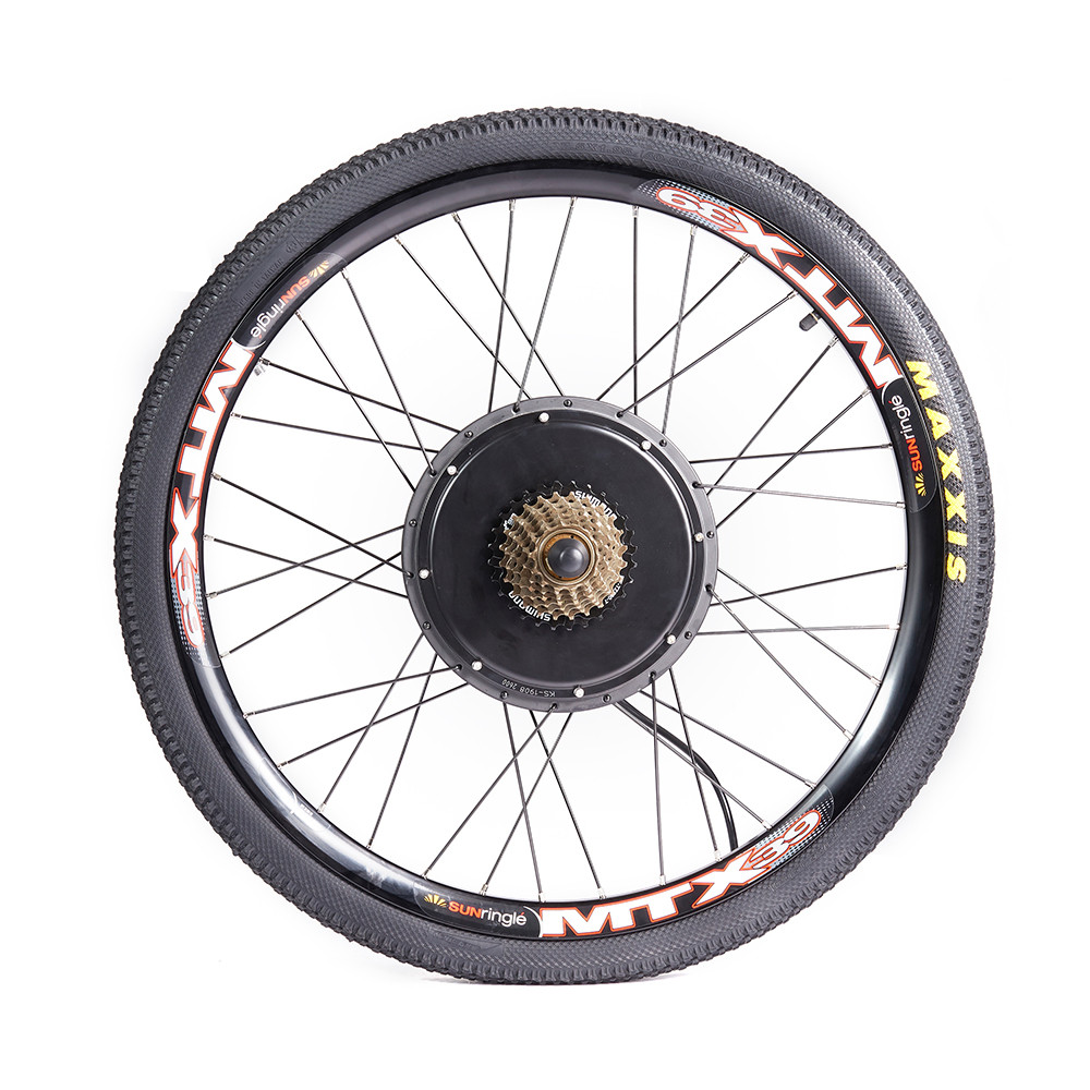 Bluetooth E bike Conversion rim 48V 1500W Motor Wheel Electric bicycle 20" 24" 26" 700C" 27.5" 28" 2