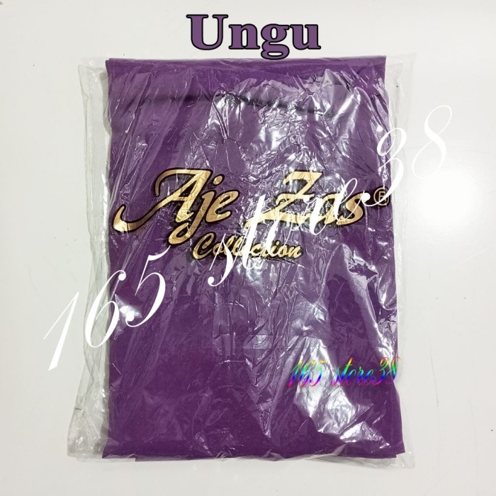 ✨TERLARIS✨ -Hijab/Khimar Asilme Cadar Aje Zas Bergo Crinkle Jumbo Syari Non Pad - Mustard