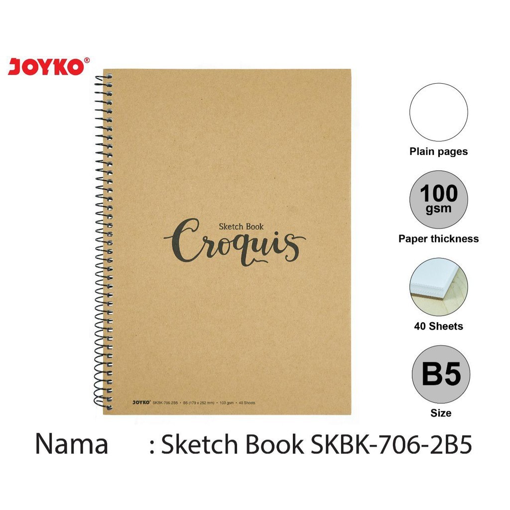 

Sketch Book Skbk 706 2 B5