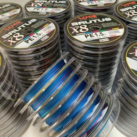 Senar PE X8 Luke Brutus Multicolor 100 M
