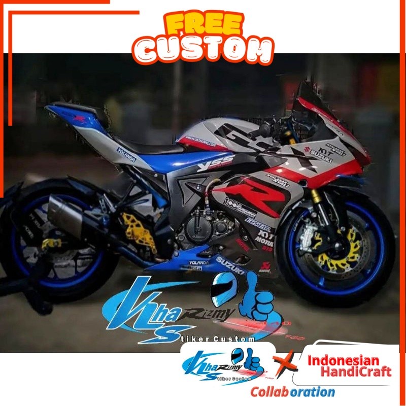 decal stiker GSX R full body - striping gsx fullbody - stiker full body gsx - stiker custom gsx