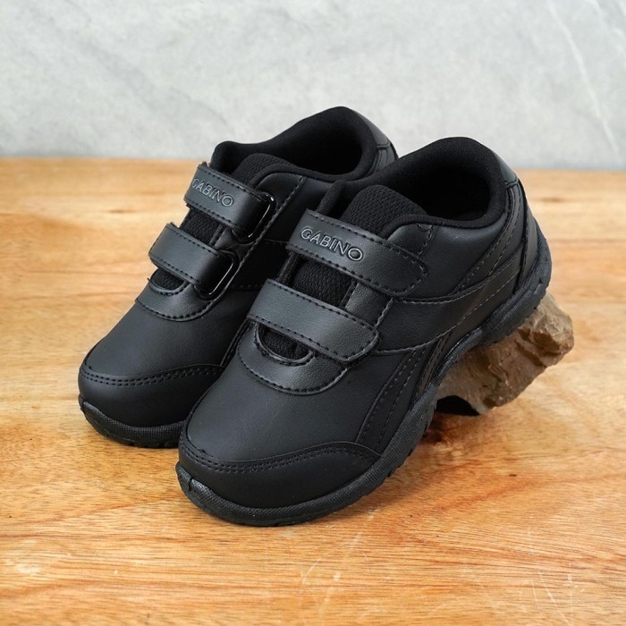 Gabino Sepatu Anak Sekolah Rio Black - G3CB3302 - Hitam, 31