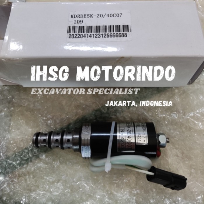 KDRDE5KR-20/40C07 -109 SOLENOID MAIN PUMP XCMG XE215 XE 215 SOLENOID POMPA