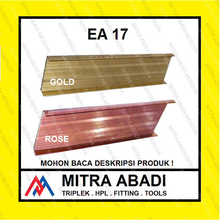 Profil Frame Handle Alumunium Aluminium HUBEN EA 17 EA17 EA-17