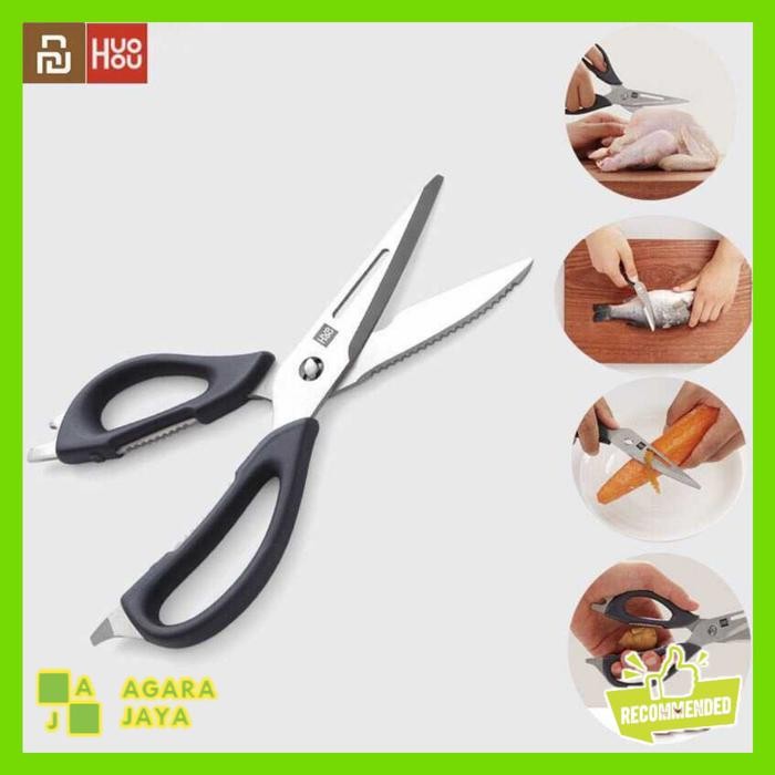 Gunting Dapur Daging Serbaguna Multifunctional Detachable Scissors