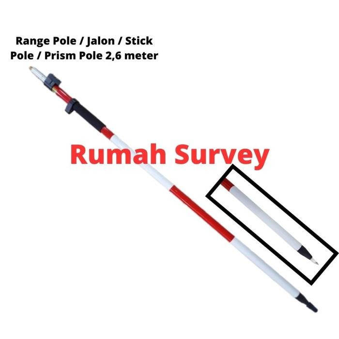 Jalon / Prisma Pole / Prisma Stick/ Prism Pole/ Range Pole 2.5 m Terlaris