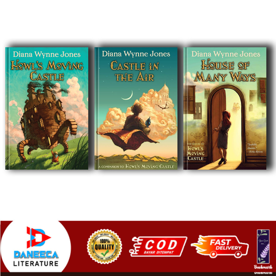Howl's Castle (3 book series) by Diana Wynne Jones