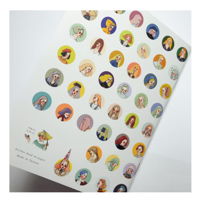 

La Dolce Vita Sticker Book - Girls Circle Station