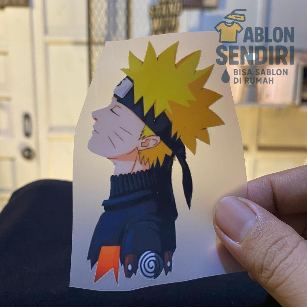 Sablon Gosok - ANIME - Siap Setrika - Sablon Desain Lengkap - Sesuai Gambar UN048