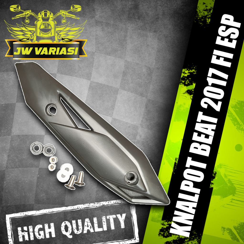 JWV Cover Knalpot Beat 2017-2019/Eco Tutup Knalpot Beat 2017-2019 CKD