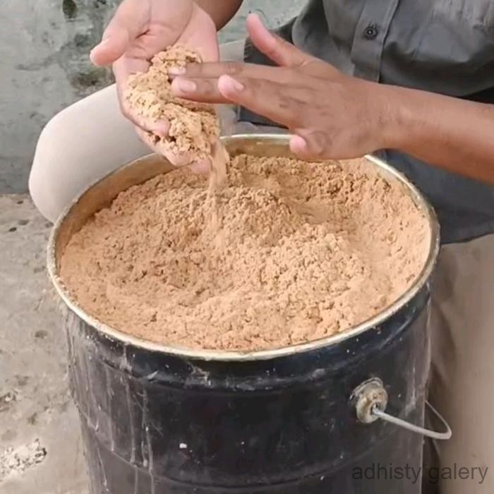 Serbuk Kayu Jati Perhutani Halus 1kg