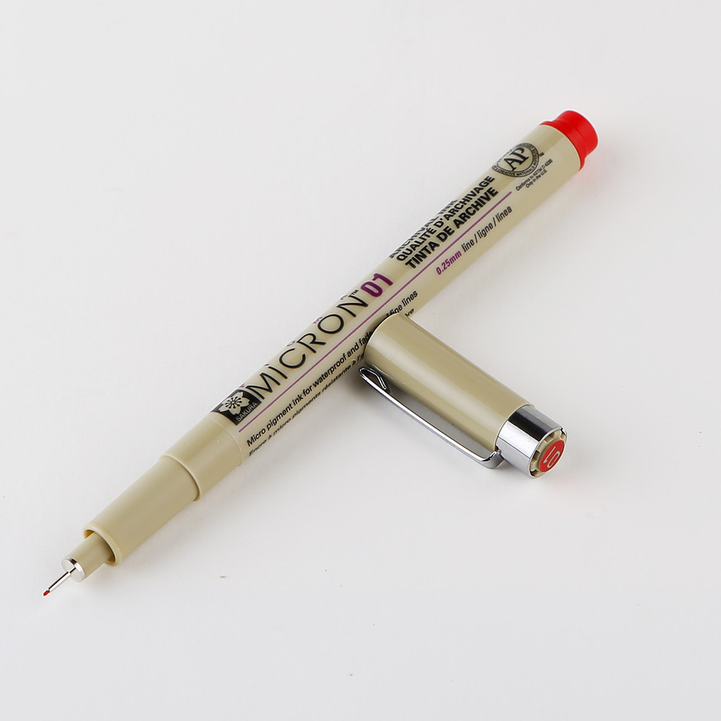 

1pcs Sakura Colored Pigma Micron Pen 0.25mm 0.45mm Fine Liner Drawing Art Markers for Dessin Sketch Marker Tekenen Cartoleria
