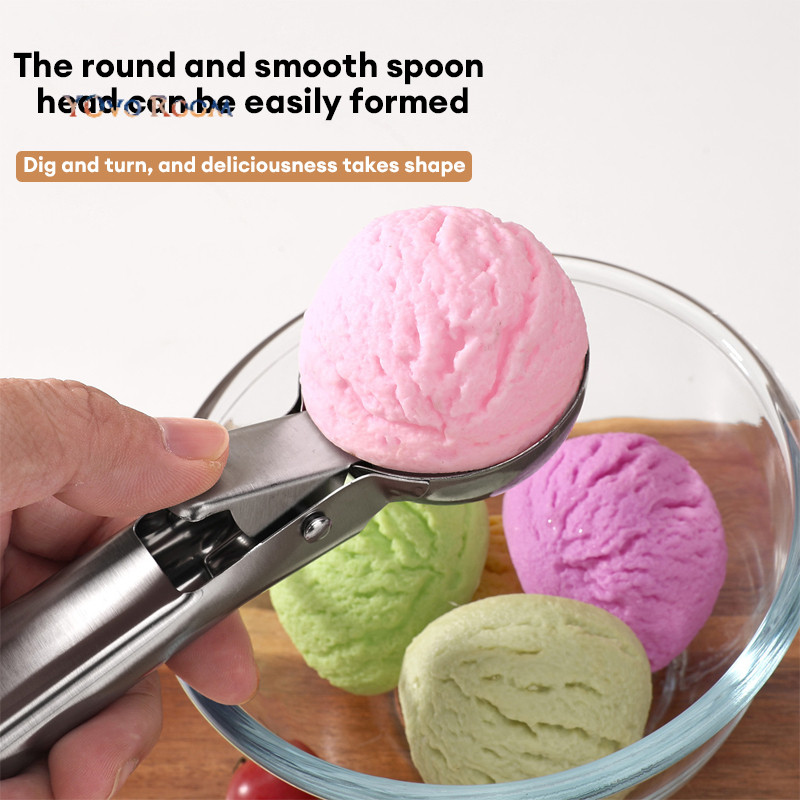 Sendok Scoop Es Krim dan Buah /Sendok Es Krim / Sendok Cetak Scoope Es Krim & Buah YOvo