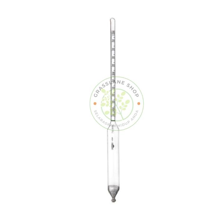 Hydrometer Alcohol 0-100 Alcoholmeter Ludwig Schneider Germany Jerman