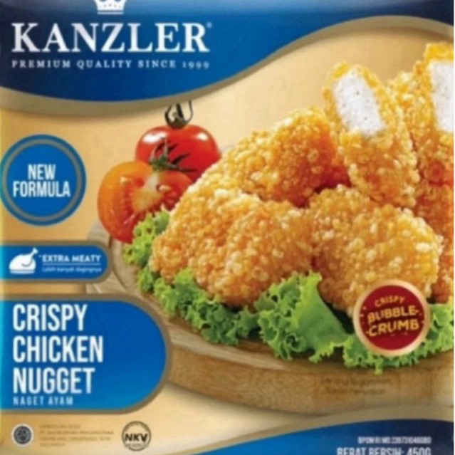 

kanzler nugget crispy 450gr best seller