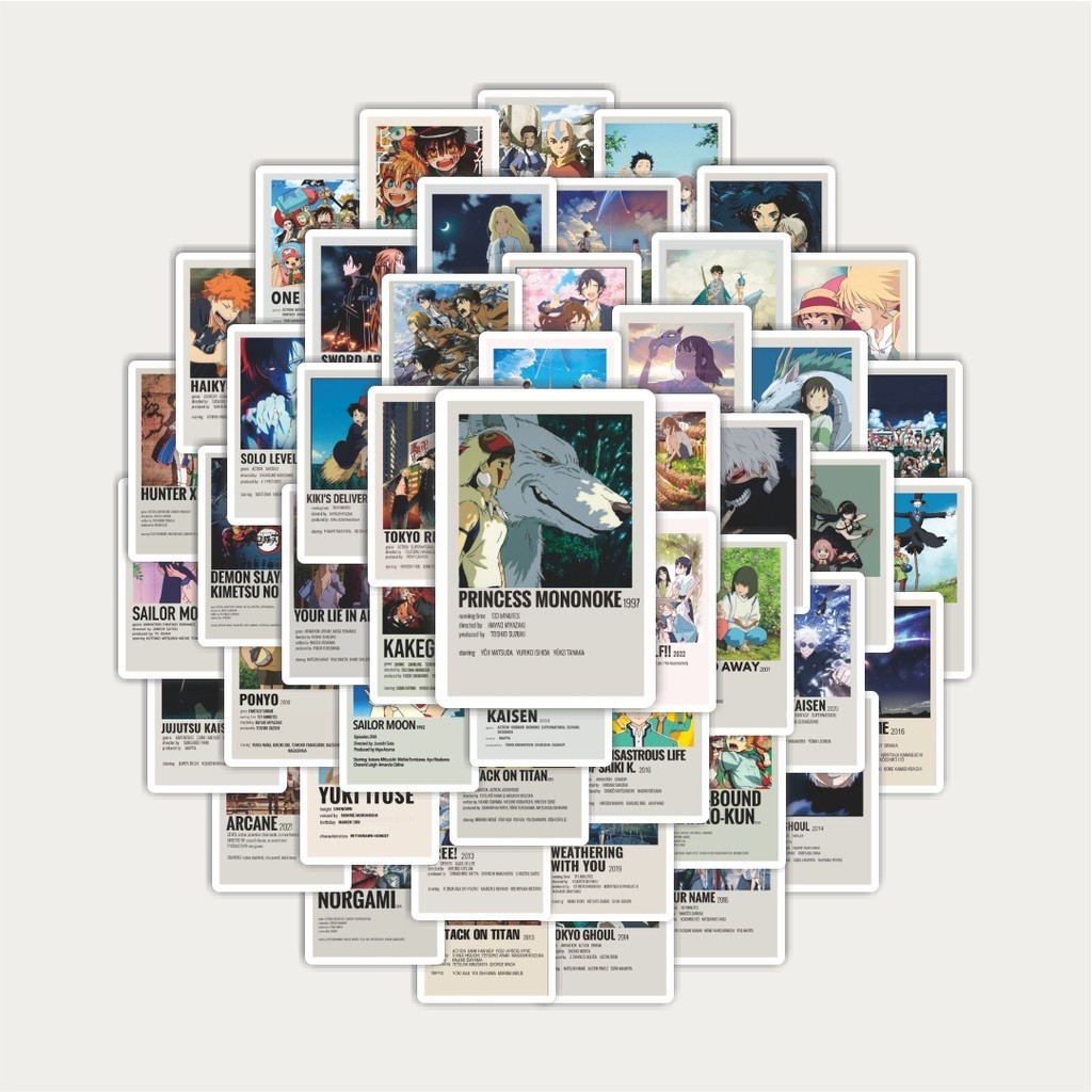 

Sticker Pack Shonen Manga/Comic Versi 2 | Sticker TUMBLR | Stiker LAPTOP KOPER HELM