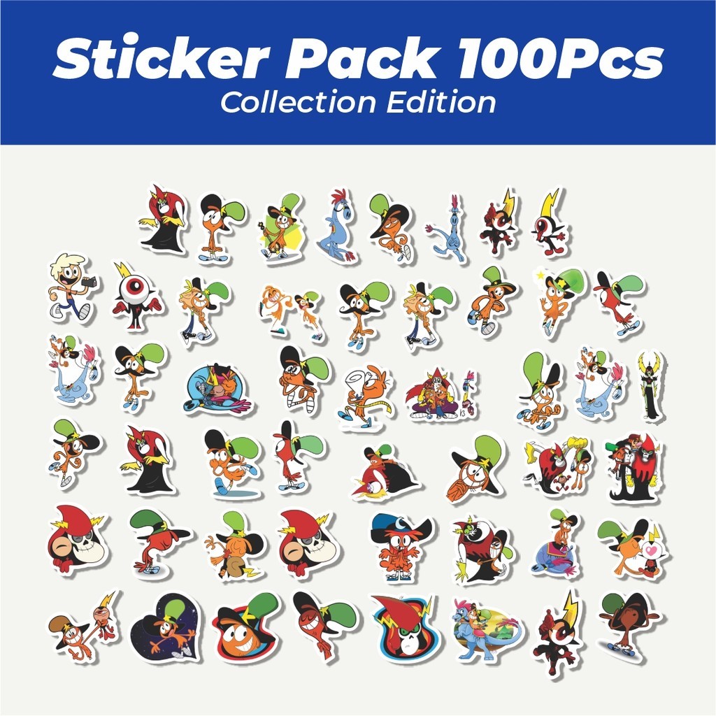 

Hot Sticker Kartun Wander Over Yonder Sticker Lucu Anti Air Stikers Berperekat Waterproof Sticker Decal Buat Motor Helm Buku Journal Koper Casing HP Laptop Botol Minum