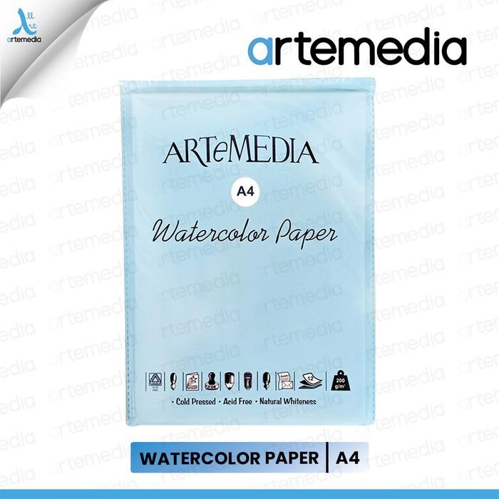 

Artemedia Watercolour Paper A4 - Alat Lukis - Kertas Cat Air