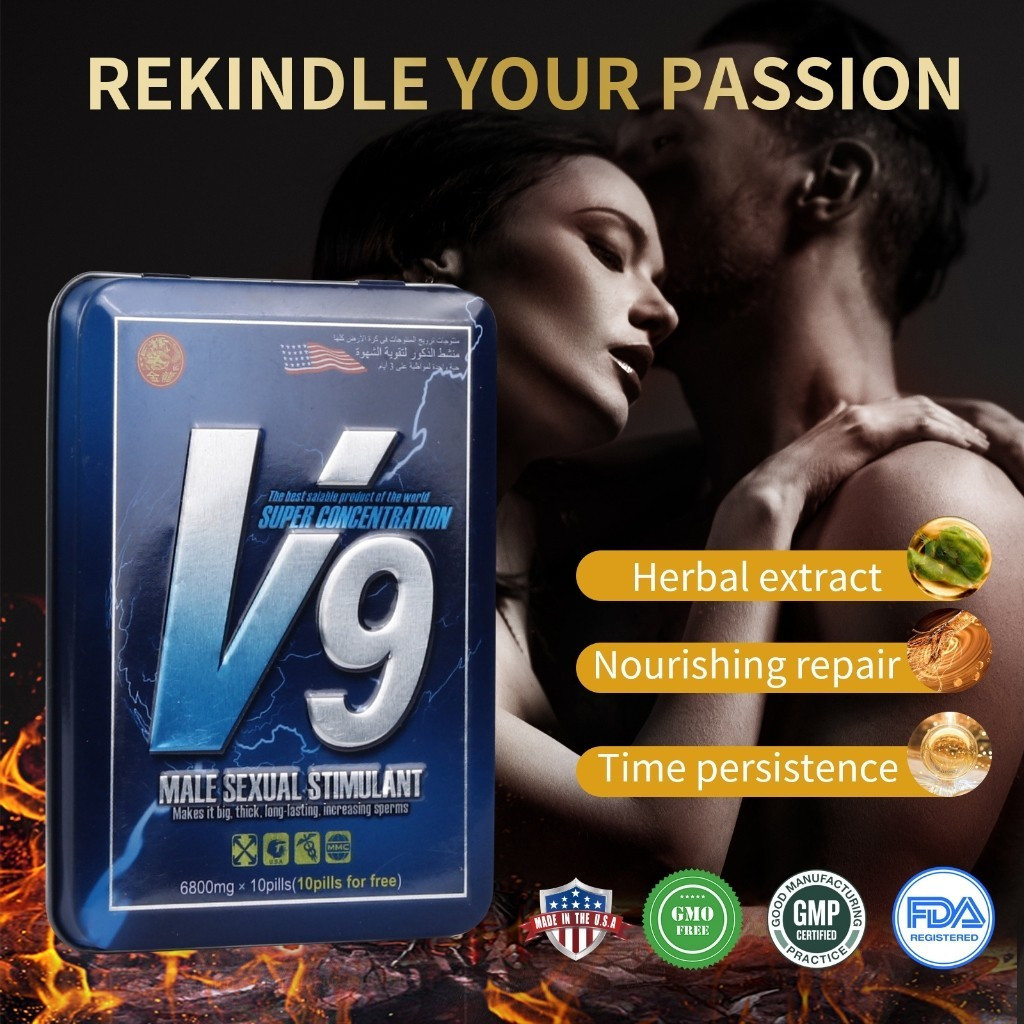 Alikaelsya - BISA Obat V9 Original Vitamin Kuat Tahan Lama Pria Asli Import USA SUDAH TERBUKTI KHASI