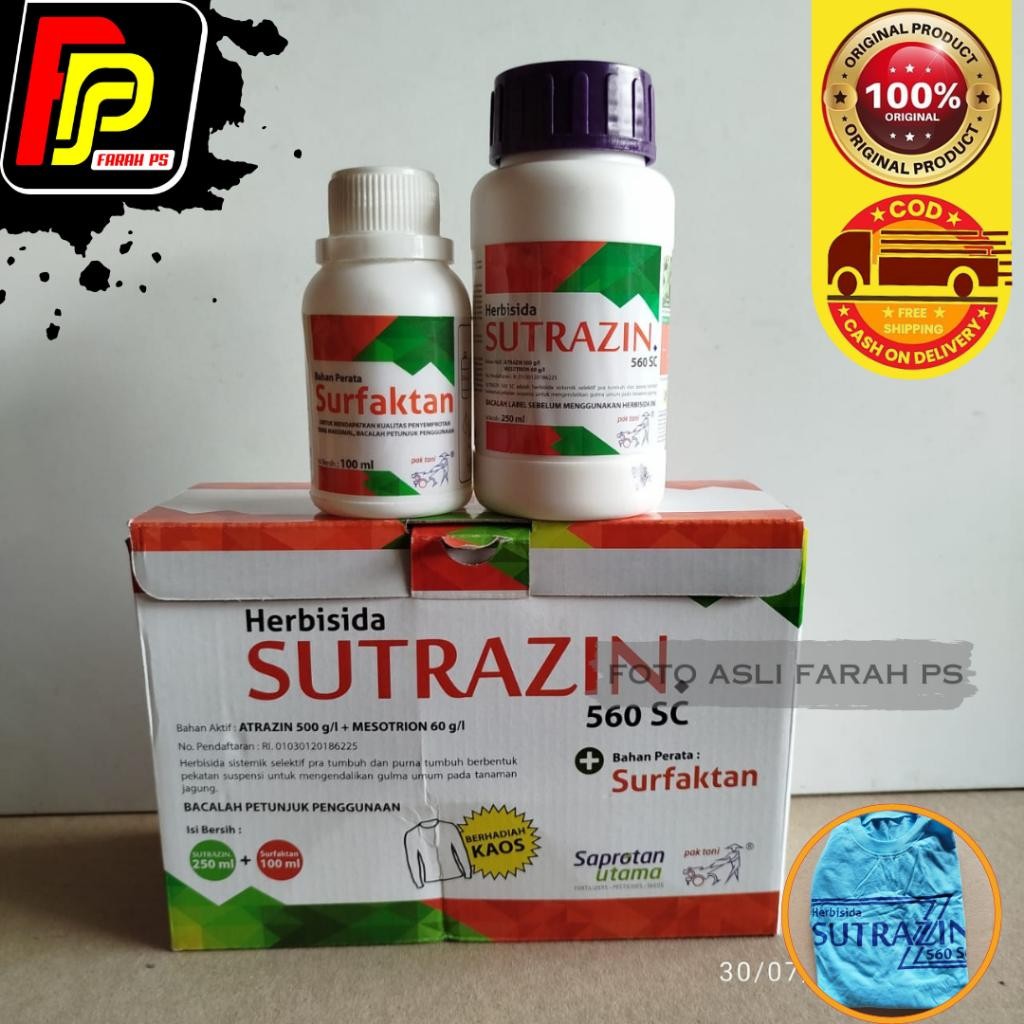 Herbisida Selektif Tanaman Jagung SUTRAZIN 560 SC - 250 ml
