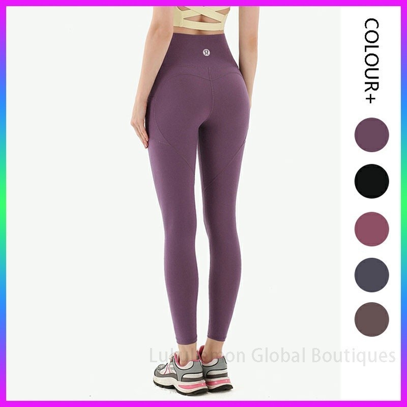 Good Quality 5 Color Lululemon Yoga Pants Running Pocket Jogger Leggings Ck916