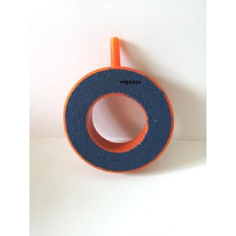 Batu aerator aquarium airstone ring airstone donut circle airstone 6cm aksesoris aquarium