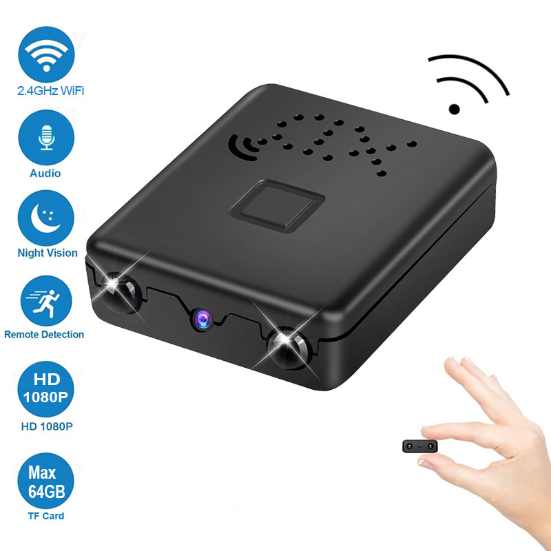 Mini Camera 2025 XD Intelligent WiFi Mini Camera Home Indoor Night Vision Safety Protection Audio Vi