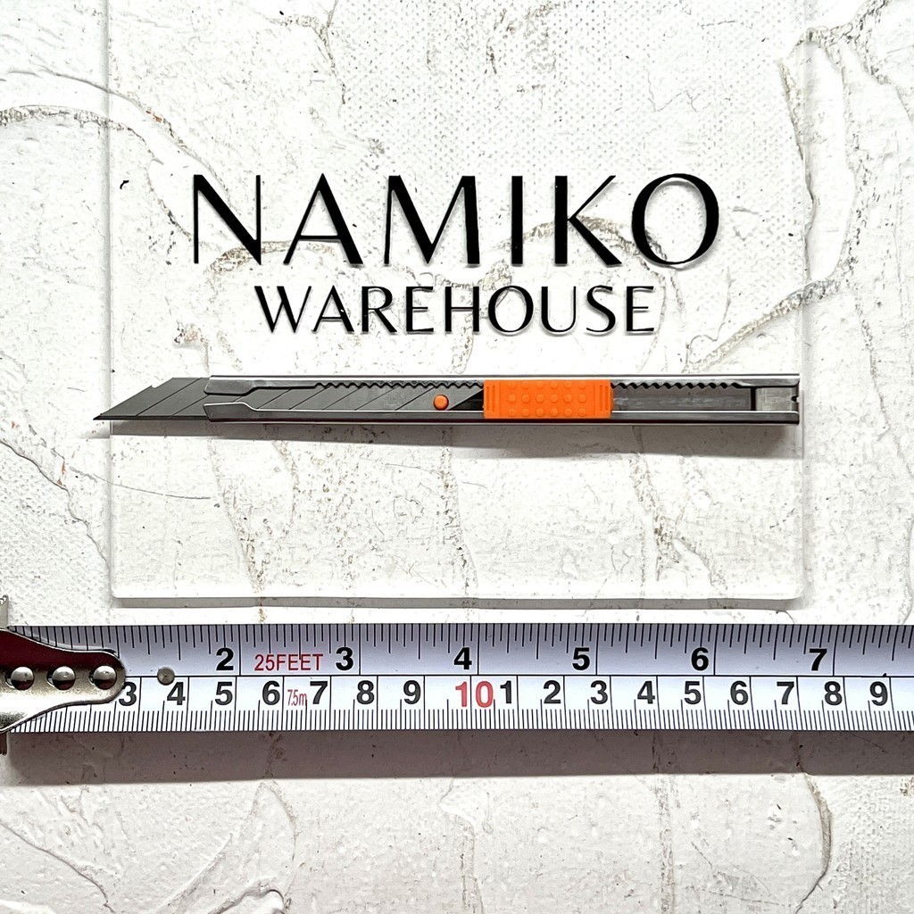 

GROSIR 12 pcs BLITZ Cutter Kecil Stainless steel 9 mm NAMIKO WAREHOUSE