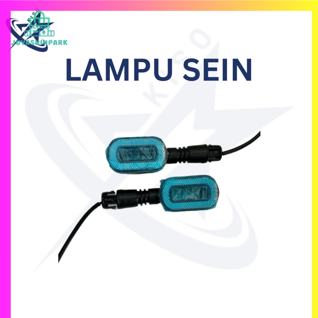 KISO Lampu Sein Lampu Sen Lampu Belokan Sepeda Listrik Skuter Listrik Motor Listrik
