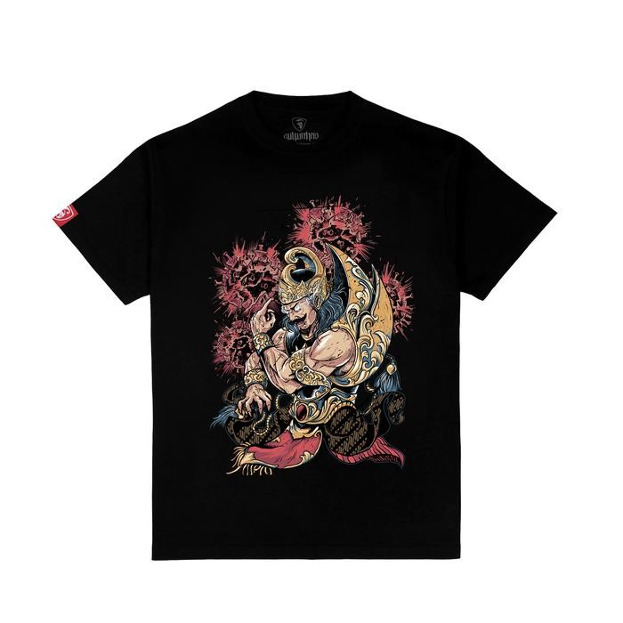 （TOP) KAOS CULTURE HERO GATOTKACA PUTERA BIMA Kaos Wayang Jawa Budaya Indonesia Ready Stock Bahan Hi