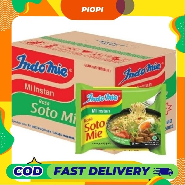 

PIOPI INDOMIE MIE SOTO MIE KARTON
