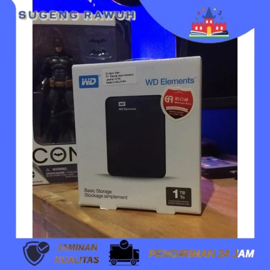 Hardisk External WD Element Original 1TB [Sugeng Rawuh TK]