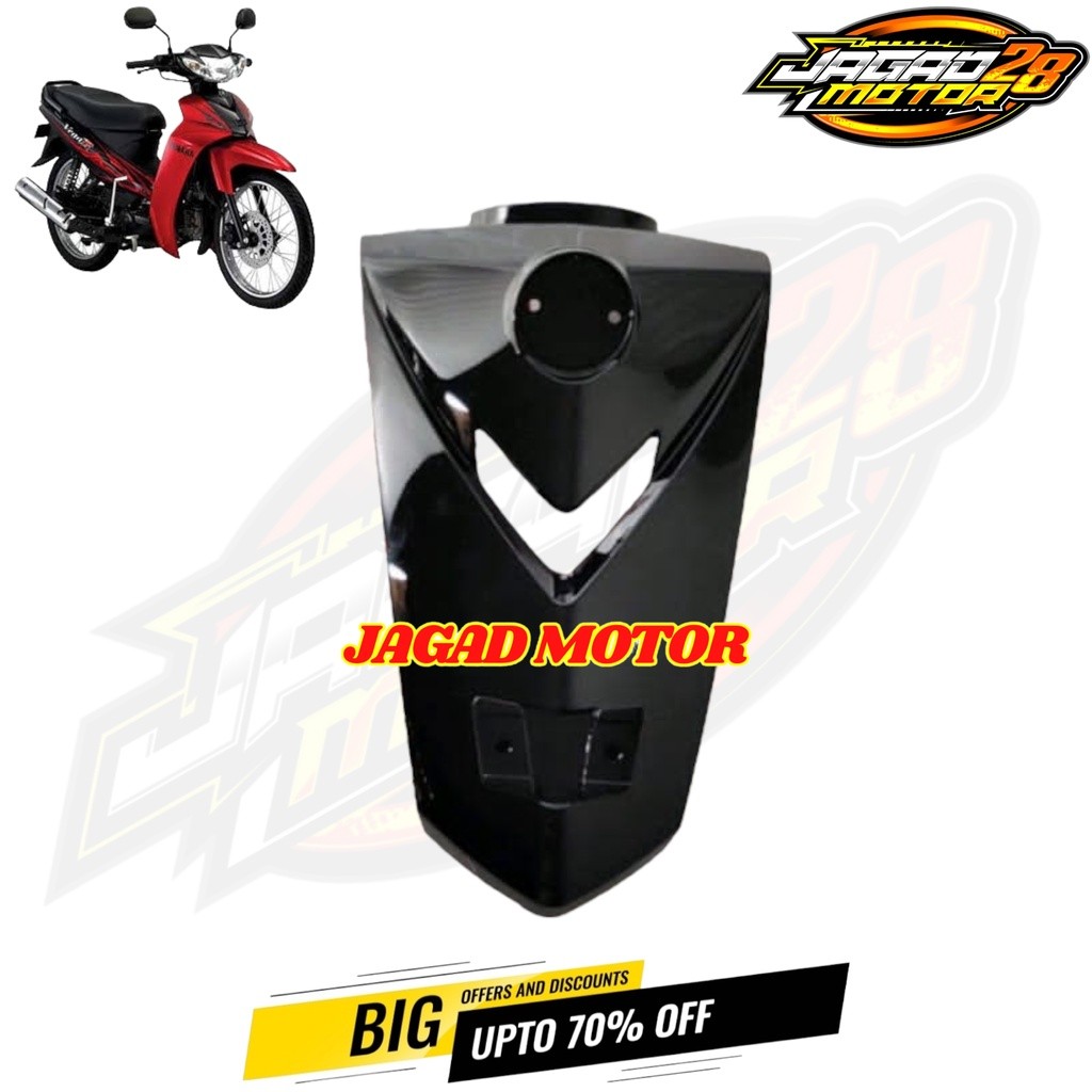 Tameng Depan Vega R New Hitam / Dasi Depan Vega R New Hitam / Panel Depan Vega R New Hitam / Cover B